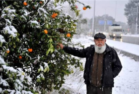 В Анталии впервые с 1993 года выпал снег